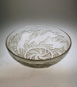 画像1: 【LALIQUE】ルネ・ラリック　CHIENS 深鉢 N°1