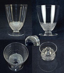 画像4: 【LALIQUE】ルネ・ラリック　NIPPON グラスH.9.2cm 6客