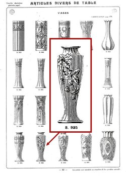 画像5: 【BACCARAT】バカラ　プラタナス文金彩朱色花瓶一対