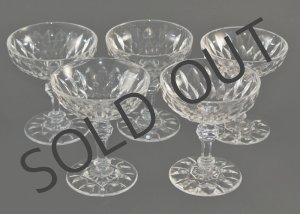 画像: 【BACCARAT】 シャンパンクップ“NIMES（JUVISY）”5客 セット